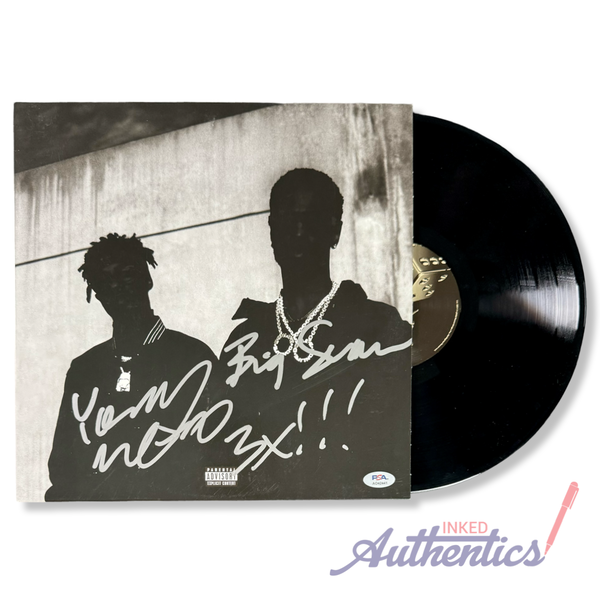Metro Boomin & Big Sean Signed Autographed Vinyl LP “Double Or Nothing” PSA/DNA Authenticated