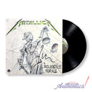 Metallica Signed Autographed Vinyl LP “…And Justice for All” Metallica PSA/DNA Authenticated