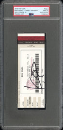 Kid Cudi Signed Autographed Full Ticket 11/6/10 PSA 9 Mint