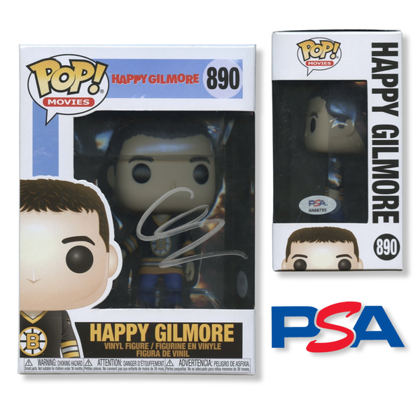 Adam Sandler Signed Autographed Funko Pop #890 Happy Gilmore PSA/DNA Authenticated