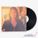 Joan Baez Signed Autographed Vinyl LP “Diamonds & Rust” PSA/DNA Authenticated
