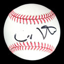 Carlos Santana Signed Autographed Baseball PSA/DNA Authenticated