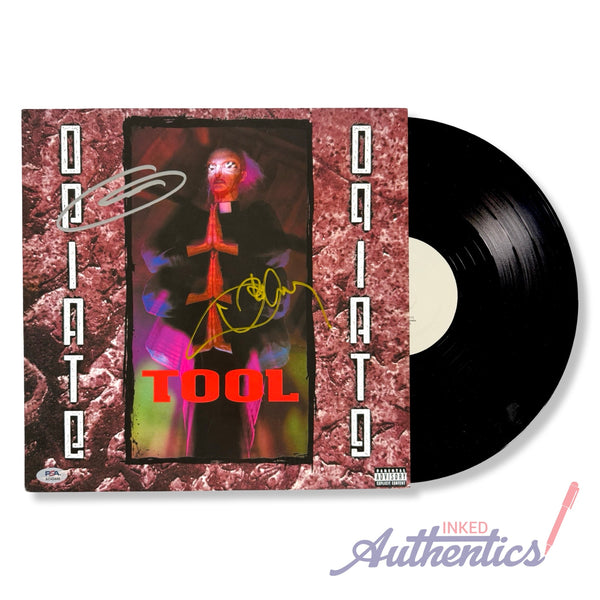 Tool Signed Autographed Vinyl LP "Opiate" PSA/DNA Authenticated