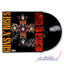 Guns N’ Roses Signed Autographed Vinyl LP “Appetite for Destruction” PSA/DNA Authenticated