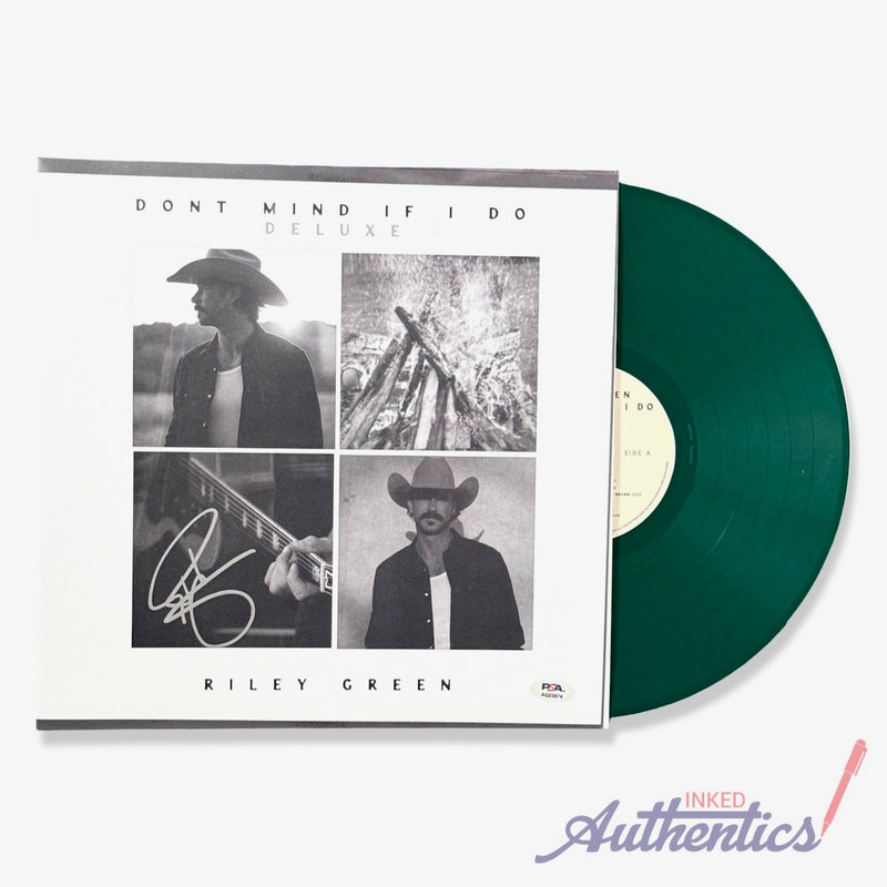 Riley Green Signed Autographed Vinyl LP “Don’t Mind If I Do (Deluxe)”