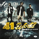 41 Signed Autographed 12x12 Photo "41 World: Not The Album" PSA/DNA Authenticated