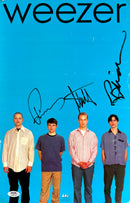 Weezer Signed Autographed 11x17 Poster “Weezer” PSA/DNA Authenticated