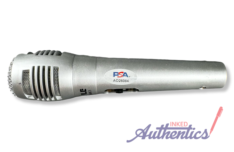 Tadoe Signed Autographed Microphone PSA/DNA Authenticated