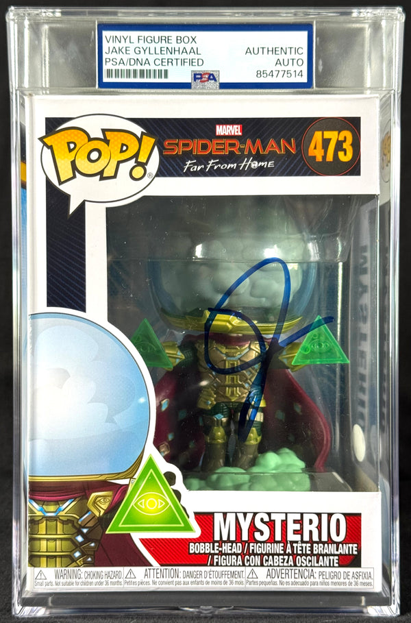 Jake Gyllenhaal Signed Autographed Funko Pop #473 Mysterio PSA/DNA Authenticated