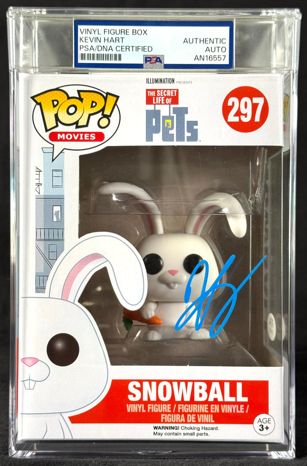 Kevin Hart Signed Autographed Funko Pop #297 Snowball PSA/DNA Authenticated