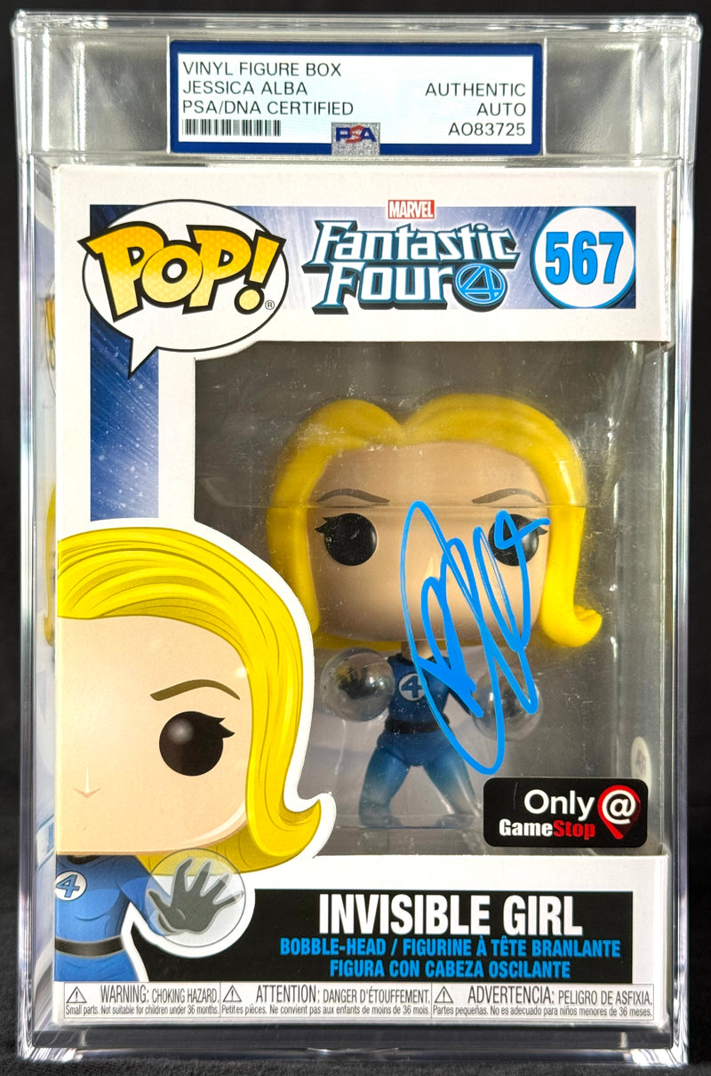 Jessica Alba Signed Autographed Funko Pop