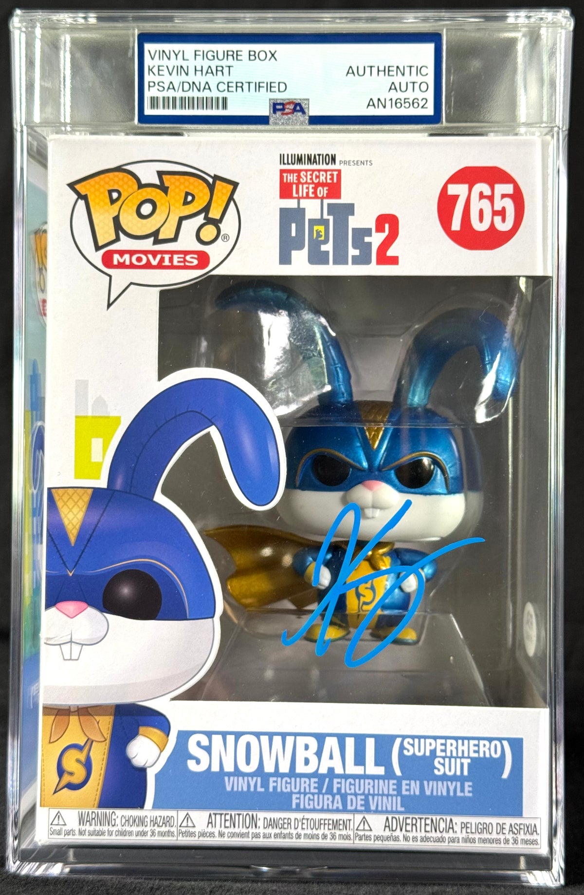 Kevin Hart Signed Autographed Funko Pop #765 Snowball PSA/DNA Authenti