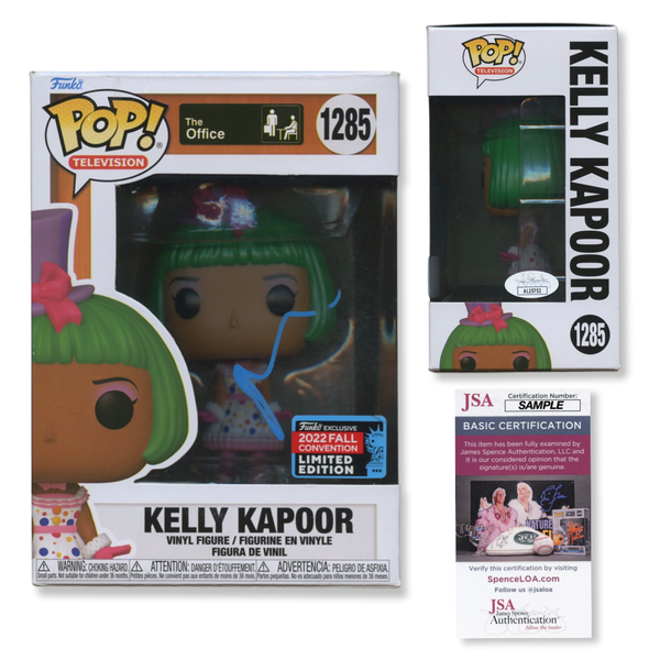 Mindy Kaling Signed Autographed Funko Pop #1285 Kelly Kapor JSA Authenticated