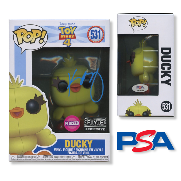Keegan-Michael Key Signed Autographed Funko Pop #531 Ducky PSA/DNA Authenticated