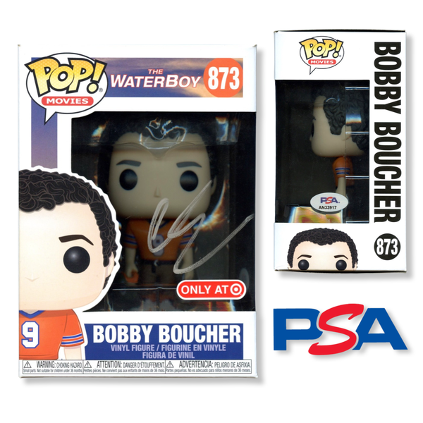 Adam Sandler Signed Autographed Funko Pop #873 Bobby Boucher PSA/DNA Authenticated