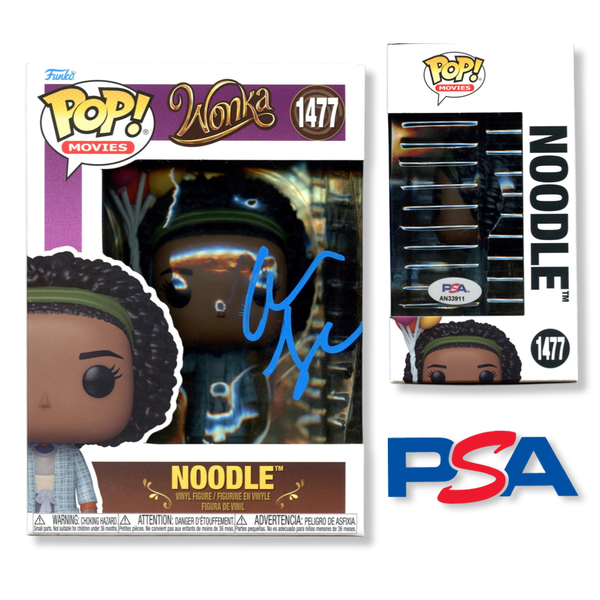 Calah Lane Signed Autographed Funko Pop #1477 Noodle PSA/DNA Authenticated
