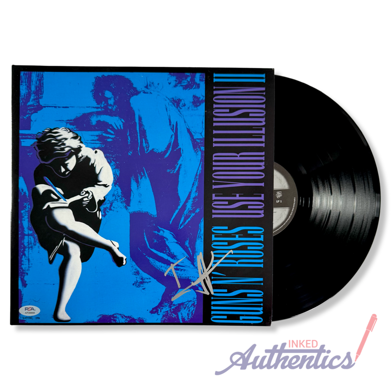 Guns N’ Roses  Signed Autographed Vinyl LP "Use Your Illusion II" PSA/DNA Authenticated