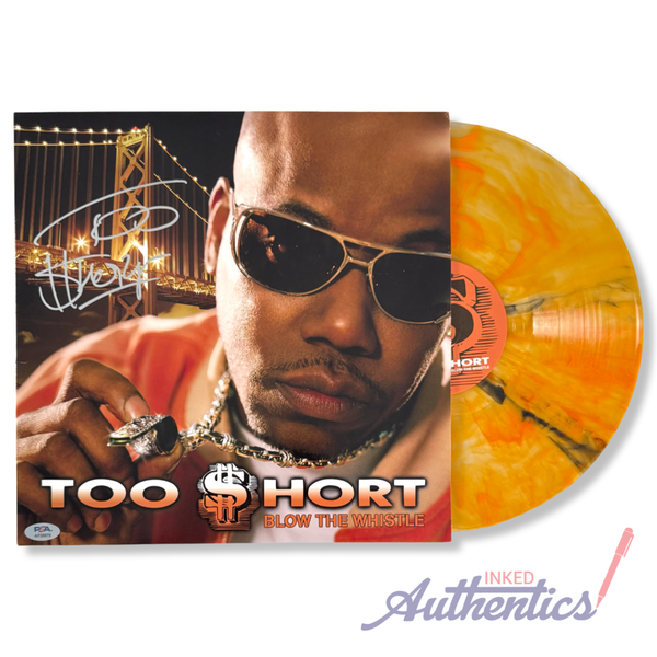 Too Short Signed Autographed Vinyl LP “Blow the Whistle” #50/500 PSA/DNA Authenticated