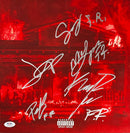 Fuerza Regida Signed Autographed 12x12 Photo "Dolido Pero No Arrepentido" PSA/DNA Authenticated