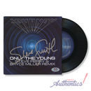 Steve Smith Signed Autographed 7" Vinyl "Only the Young" PSA/DNA Authenticated