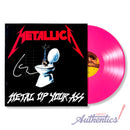 Lars Ulrich Signed Autographed Vinyl LP “Metal Up Your Ass” PSA/DNA Authenticated