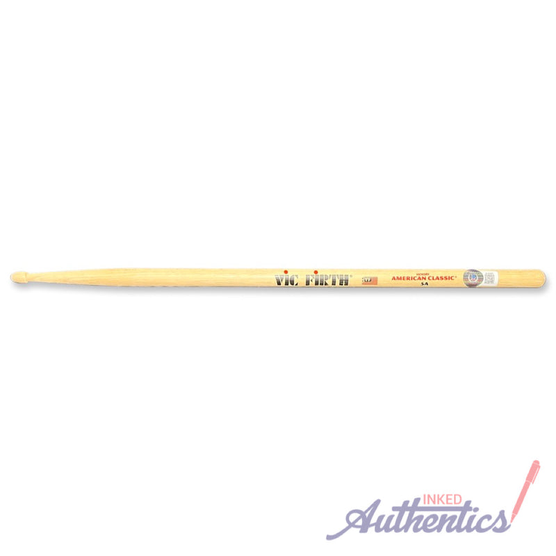 Lars Ulrich Signed Autographed Drumstick Beckett Authentic