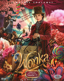 Wonka Cast Signed Autographed 8x10 Photo PSA/DNA Authenticated