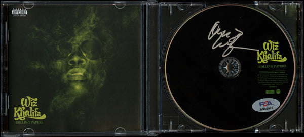 Wiz Khalifa Signed Autographed CD “Rolling Papers” PSA/DNA Authenticated