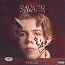 The Kid Laroi Signed Autographed 8x8 Photo “F*ck Love (Savage)” PSA/DNA Authenticated
