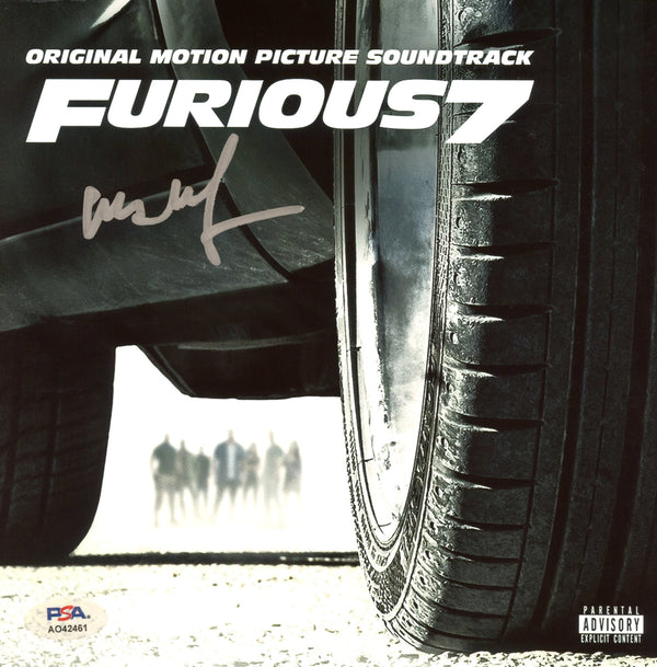 Wiz Khalifa Signed Autographed 8x8 Photo “Furious 7” PSA/DNA Authenticated