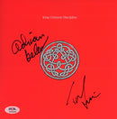 King Crimson Signed Autographed 8x8 “Discipline” PSA/DNA Authenticated