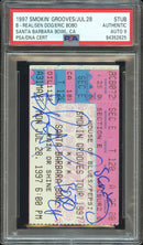 Cypress Hill Signed Autographed Ticket Stub “Smokin’ Grooves” 7/28/97 PSA/DNA 9 Mint