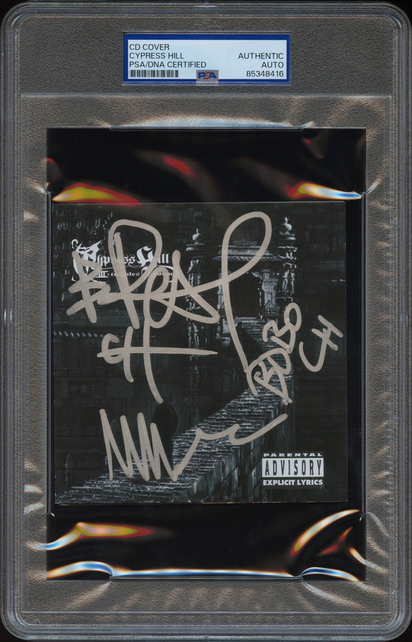 Cypress Hill Signed Autographed CD Cover "Cypress Hill III: Temples of Boom" PSA/DNA Authenticated