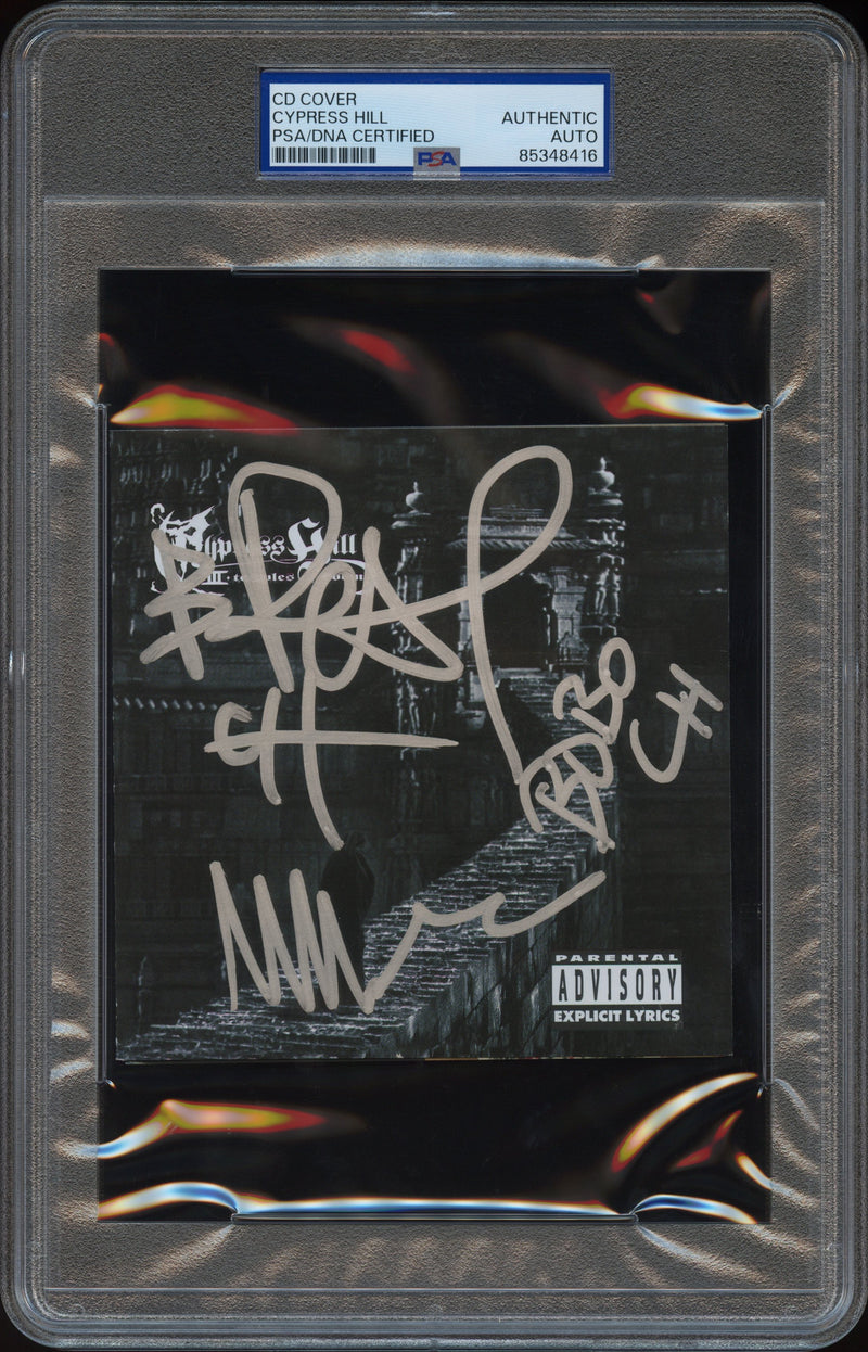 Cypress Hill Signed Autographed CD Cover "Cypress Hill III: Temples of Boom" PSA/DNA Authenticated