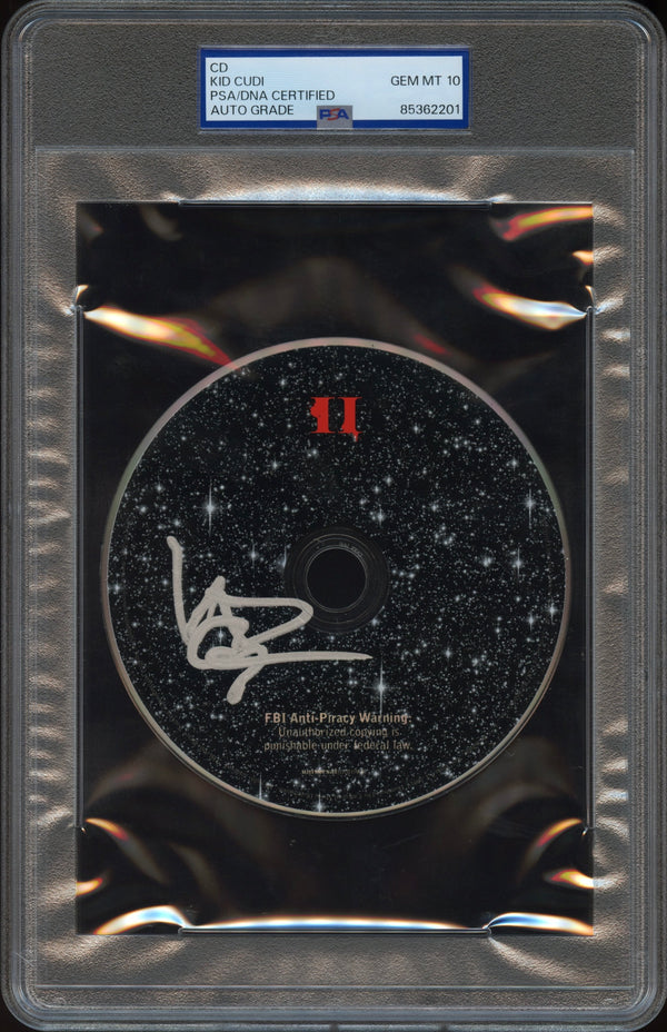 Kid Cudi Signed Autographed CD "Man on the Moon II: The Legend of Mr. Rager" PSA/DNA 10 Gem Mint