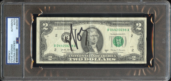 Steve Wozniak Signed Autographed Two Dollar Bill PSA/DNA Authenticated