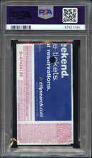 Danny Carey Signed Autographed Ticket Stub “Inside The Outside” Tour 8/26/02 PSA/DNA 10 Gem Mint