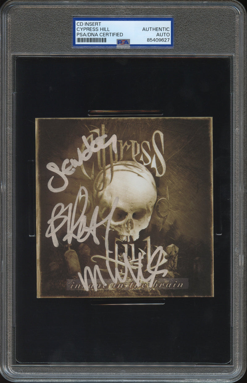 Cypress Hill Signed Autographed CD Cover "Insane in the Brain" PSA/DNA Authenticated