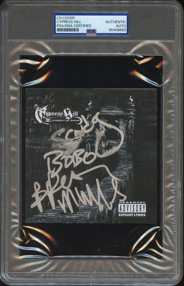 Cypress Hill Signed Autographed CD Cover "Cypress Hill III: Temples of Boom" PSA/DNA Authenticated