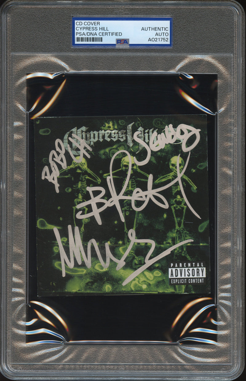 Cypress Hill Signed Autographed CD Cover "Cypress Hill IV" PSA/DNA Authenticated