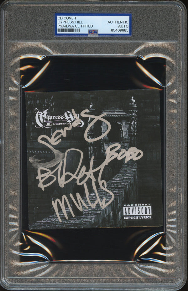 Cypress Hill Signed Autographed CD Cover "Cypress Hill III: Temples of Boom" PSA/DNA Authenticated