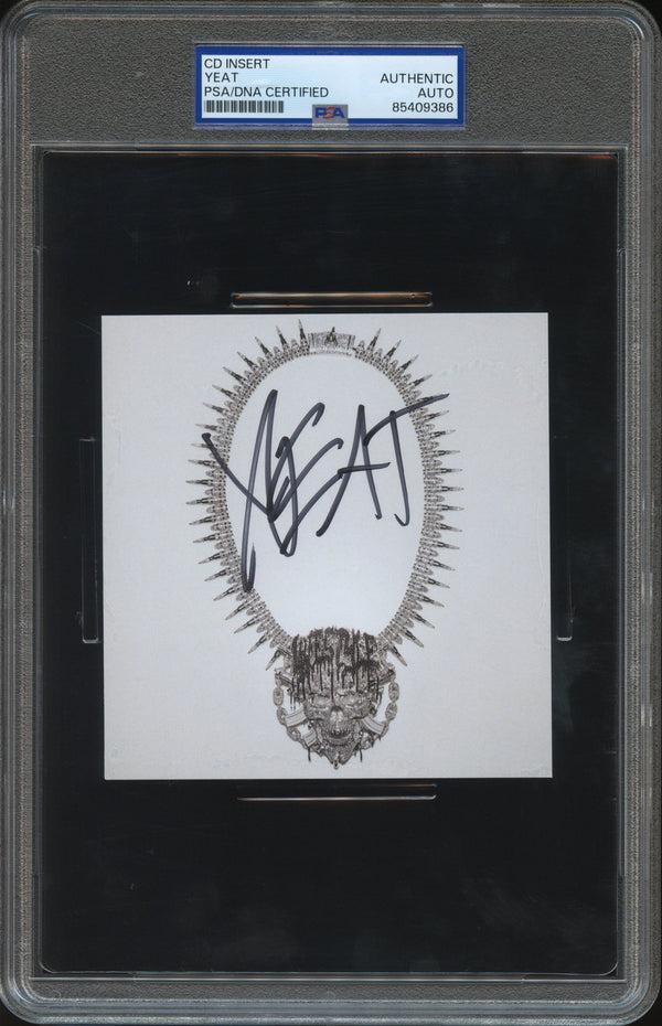 Yeat Signed Autographed CD Insert “LYFESTYLE” PSA/DNA Authenticated