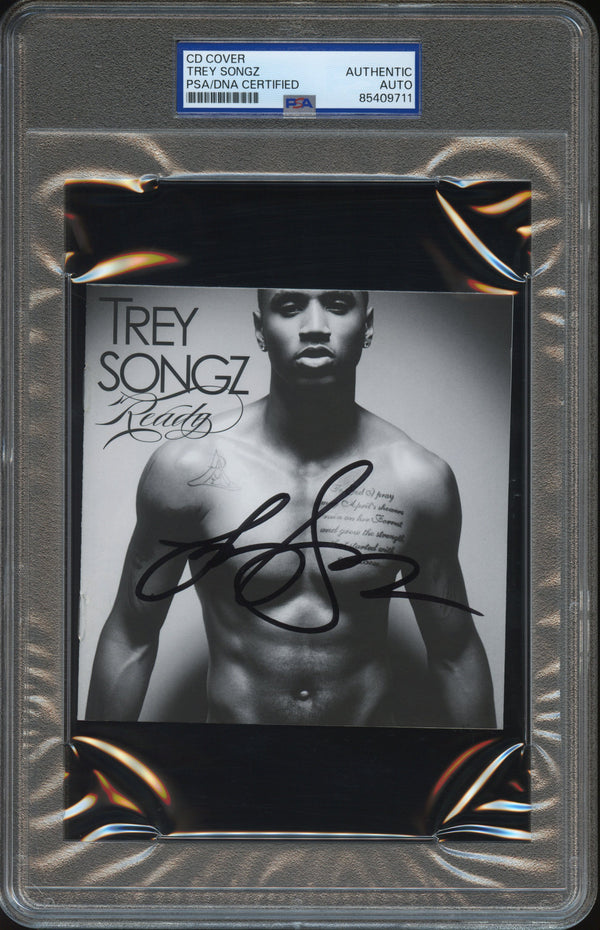 Trey Songz Signed Autographed CD Cover “Ready” PSA/DNA Authenticated