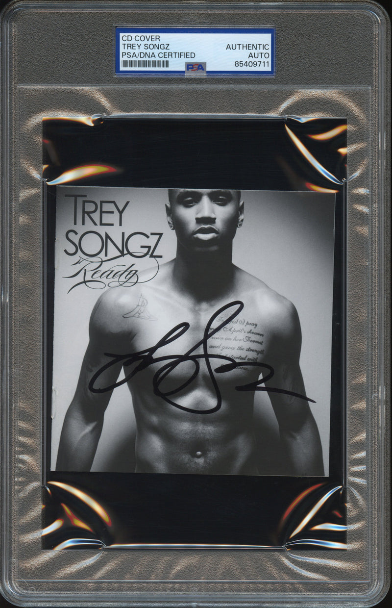 Trey Songz Signed Autographed CD Cover “Ready” PSA/DNA Authenticated