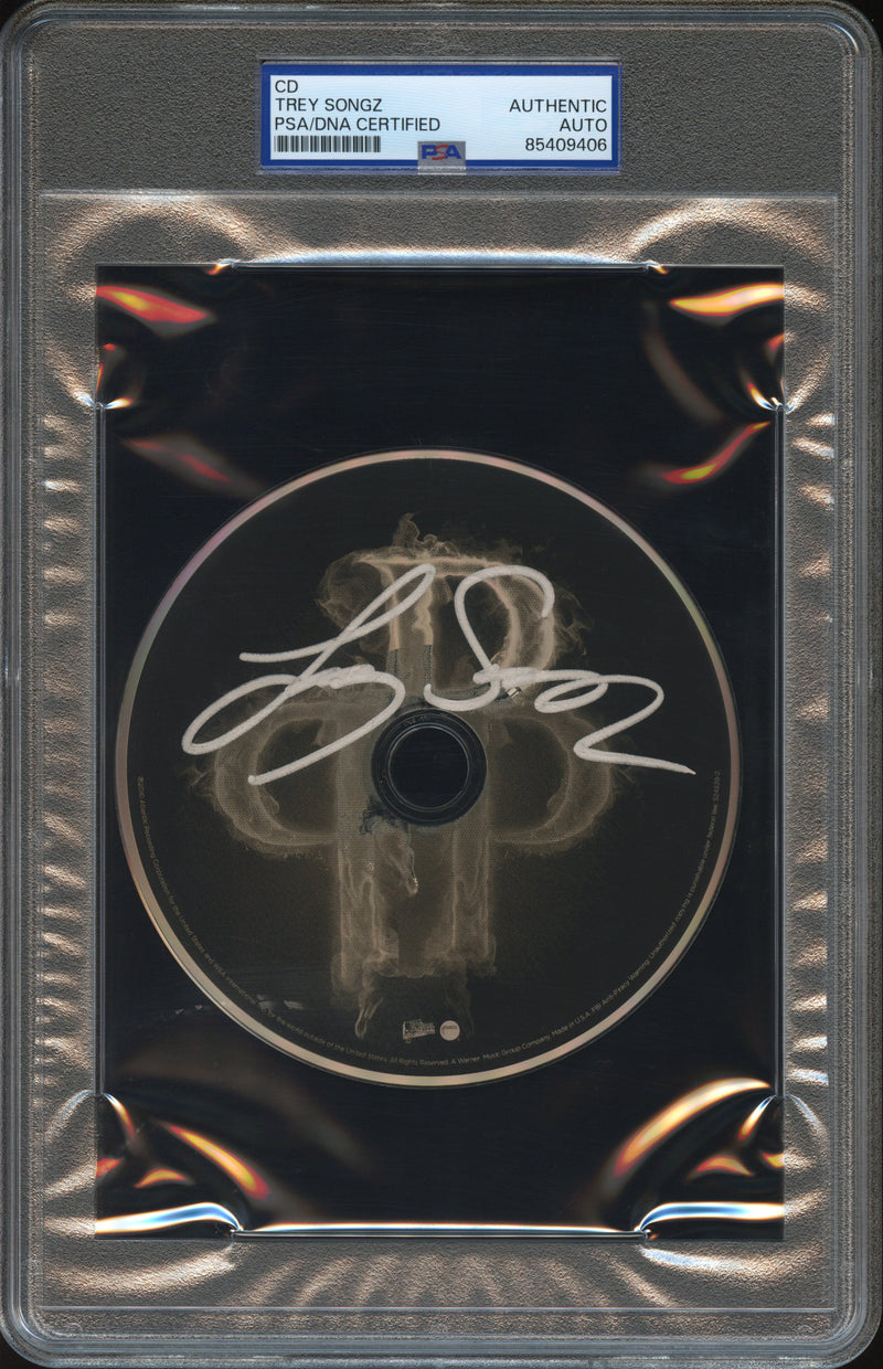 Trey Songz Signed Autographed CD “Passion, Pain & Pleasure” PSA/DNA Authenticated