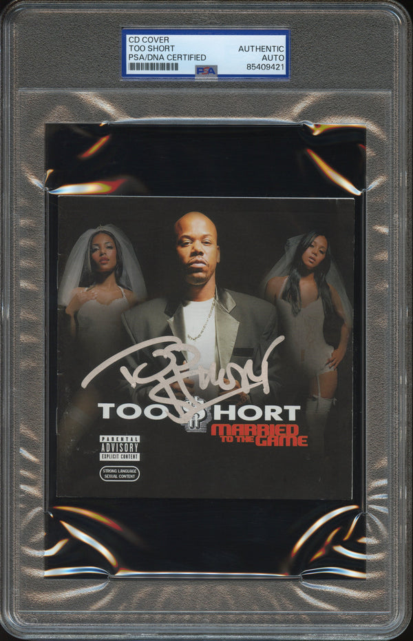 Too Short Signed Autographed CD Cover “Married to the Game” PSA/DNA Authenticated