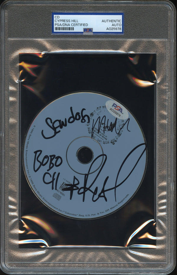Cypress Hill Signed Autographed CD "Cypress Hill III: Temples of Boom" PSA/DNA Authenticated