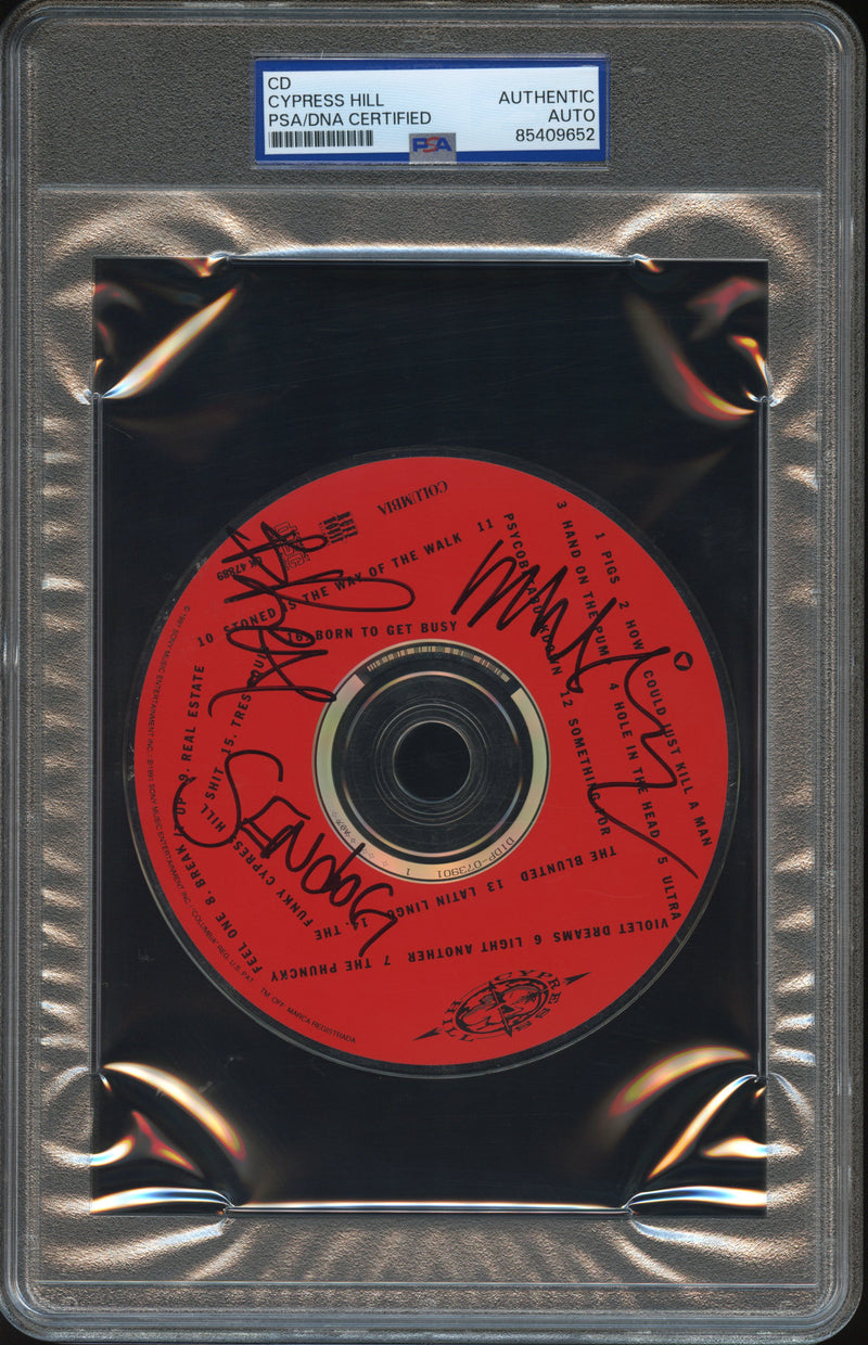 Cypress Hill Signed Autographed CD "Cypress Hill" PSA/DNA Authenticated