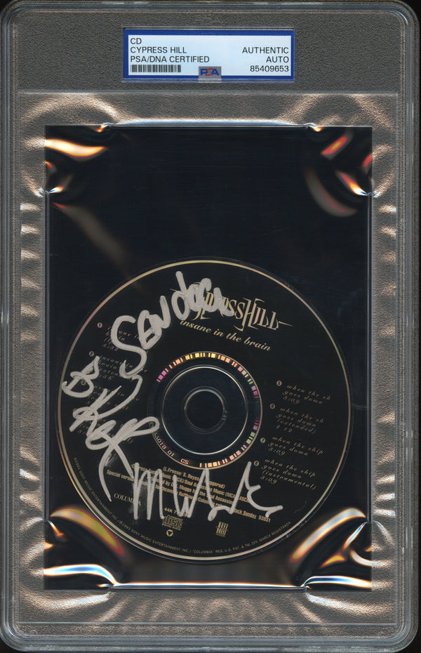 Cypress Hill Signed Autographed CD "Insane in the Brain" PSA/DNA Authenticated