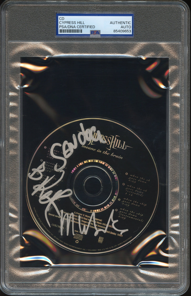 Cypress Hill Signed Autographed CD "Insane in the Brain" PSA/DNA Authenticated